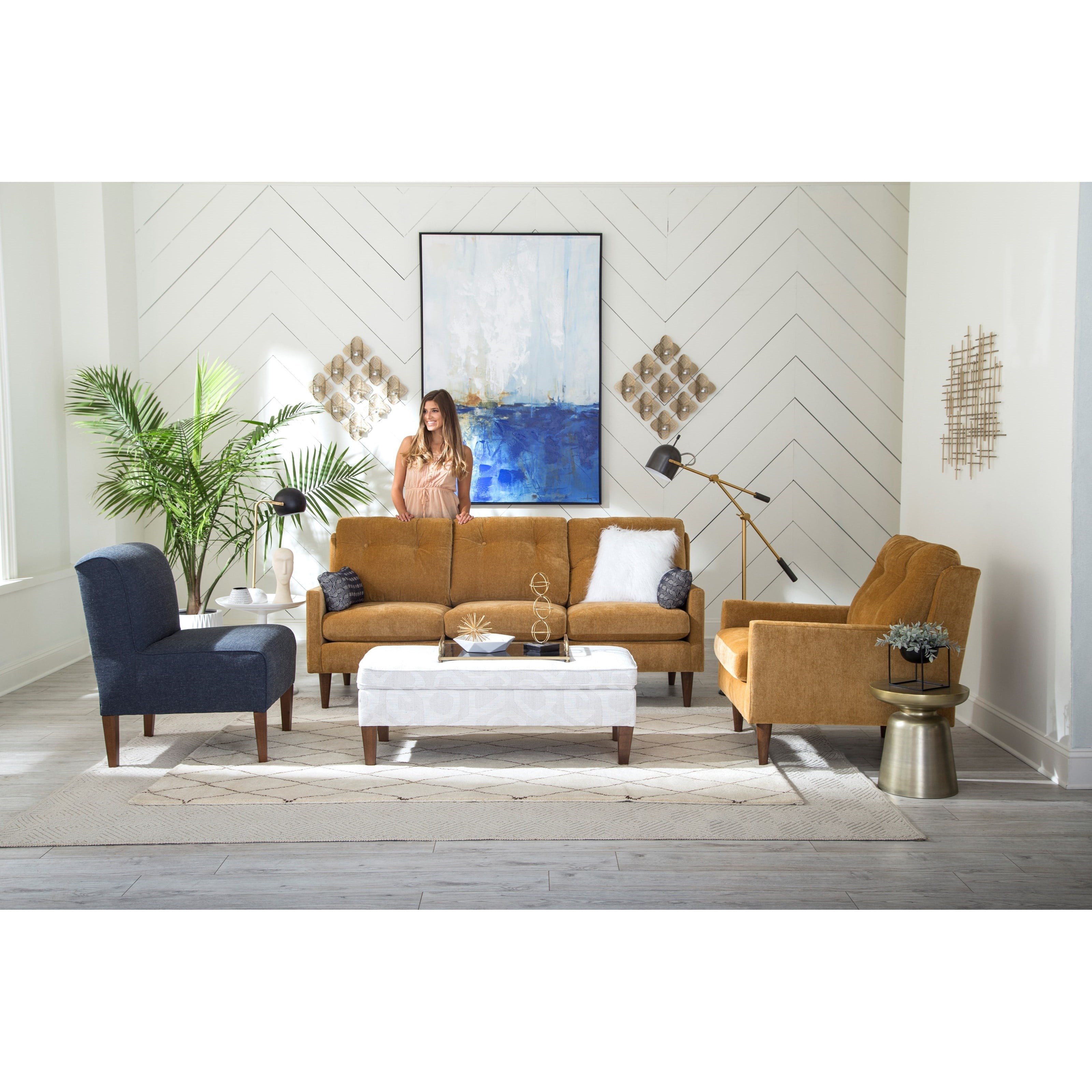 Best Home Furnishings Trevin C38DW 21575 DW Contemporary Chair Baer's