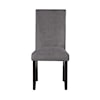 Steve Silver Napoli Gray Velvet Side Chair