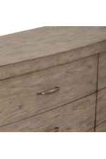 Liberty Furniture Avalon Transitional 6-Drawer Dresser with Felt-lined Top Drawers