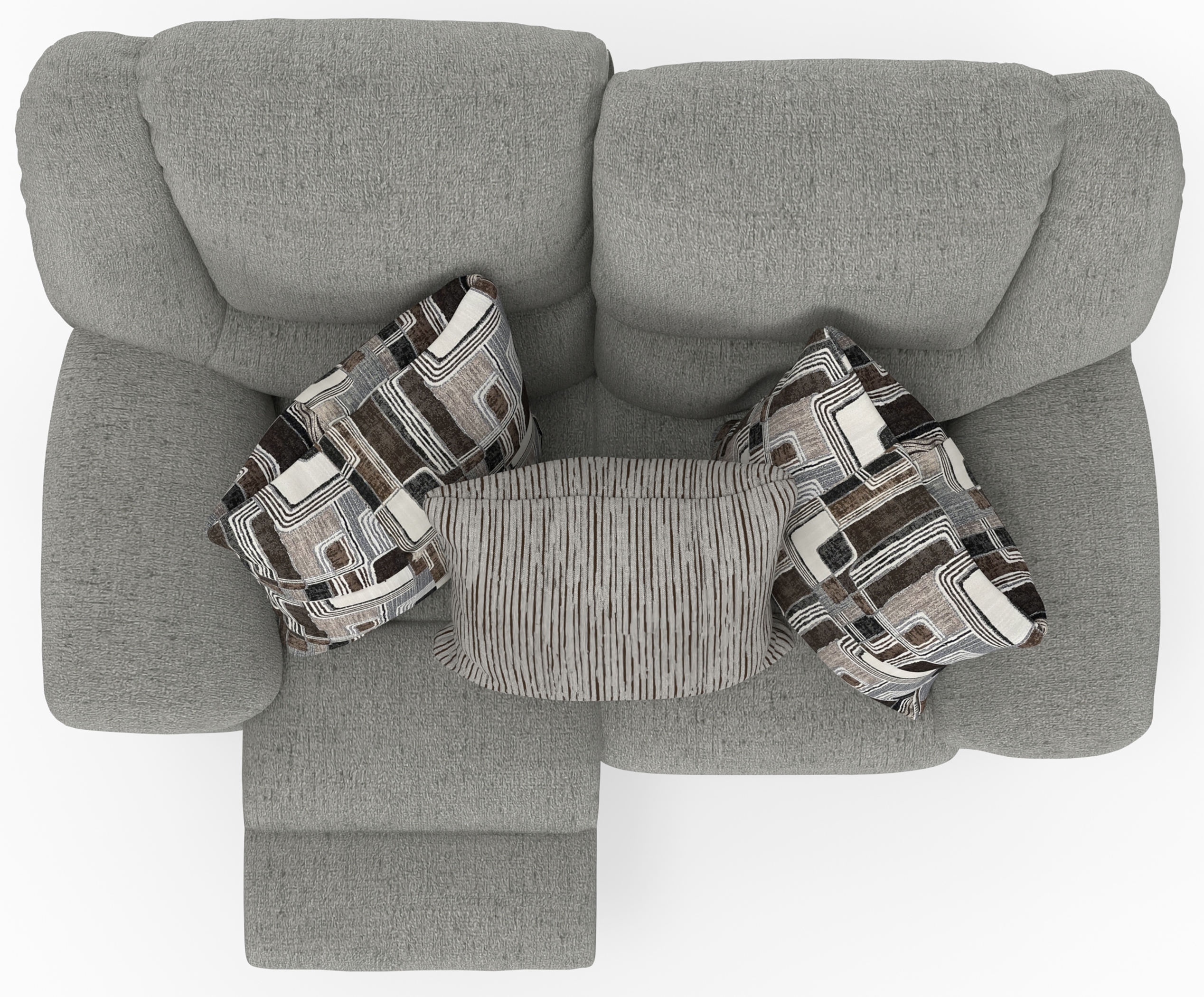 Catnapper Trifecta Manual Rocker Reclining Loveseat