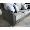 Ashley Signature Design Elite Park Outdoor Sofa with Cushion