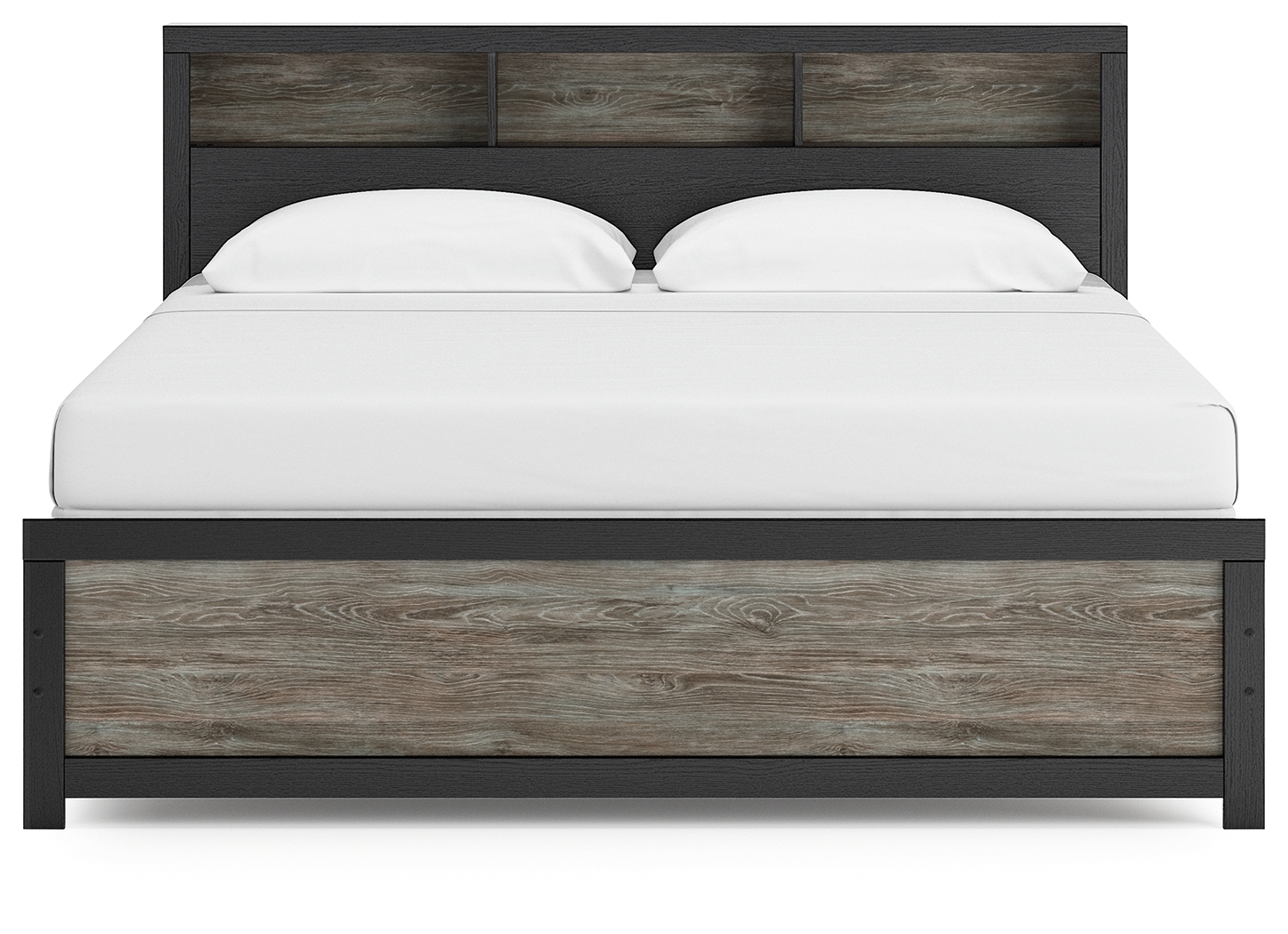 Signature Design by Ashley Broachmyn King Bookcase Panel Bed