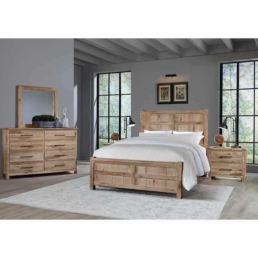 Vaughan Bassett Dovetail King Board and Batten Bed