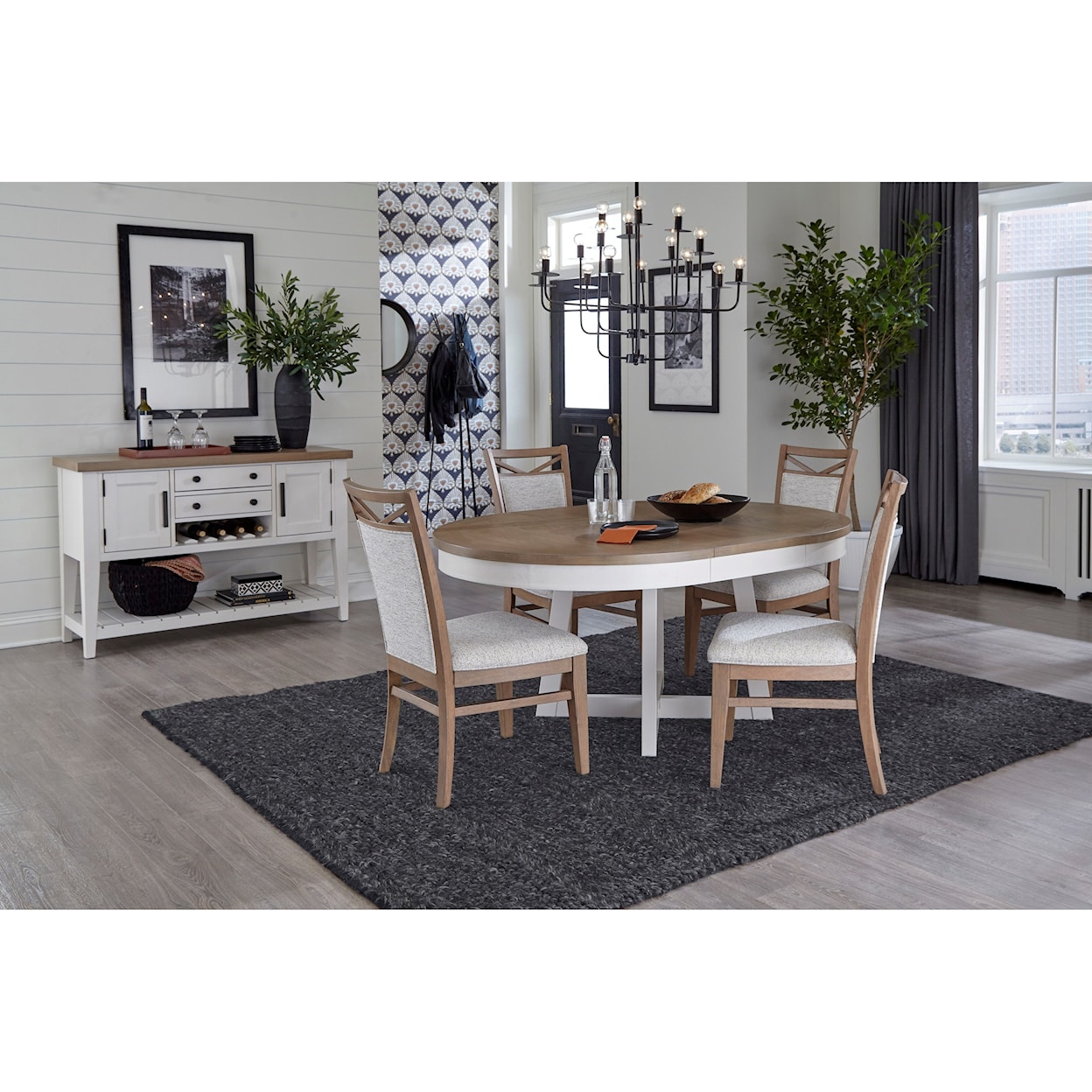 Paramount Furniture Americana Modern Dining Chair Upholstered