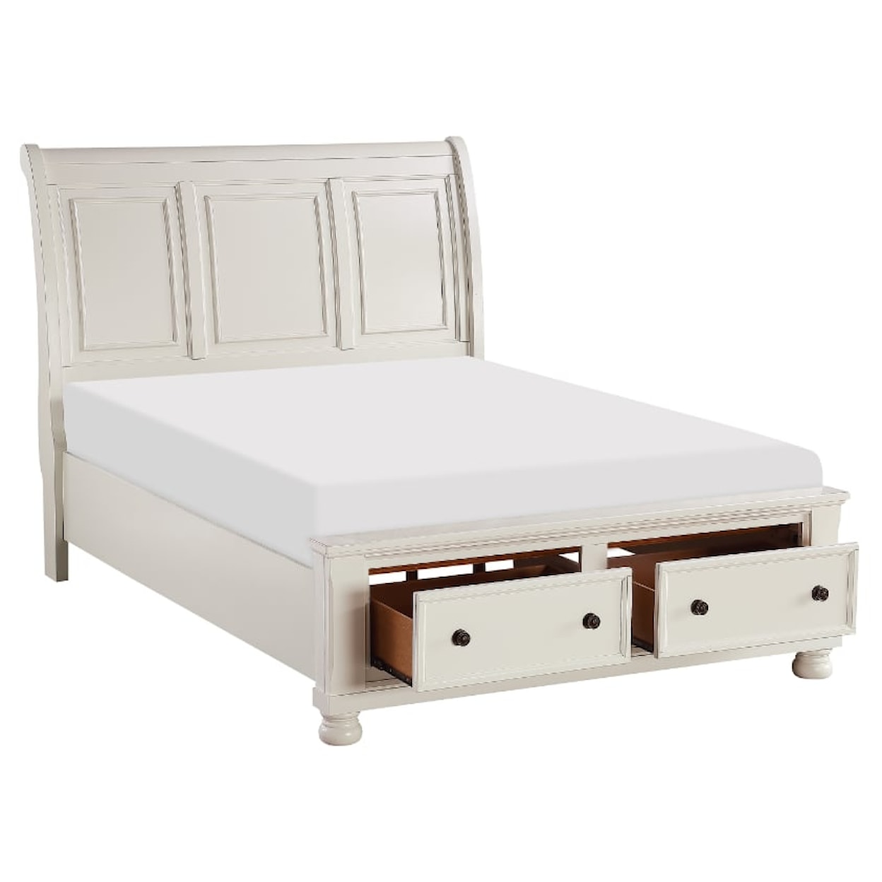 Homelegance Laurelin Queen Sleigh  Bed with FB Storage