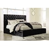 Signature Design by Ashley Lindenfield Cal King Uph Bed with Storage