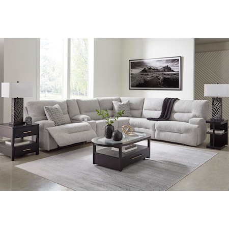 6-Piece Sectional with Console