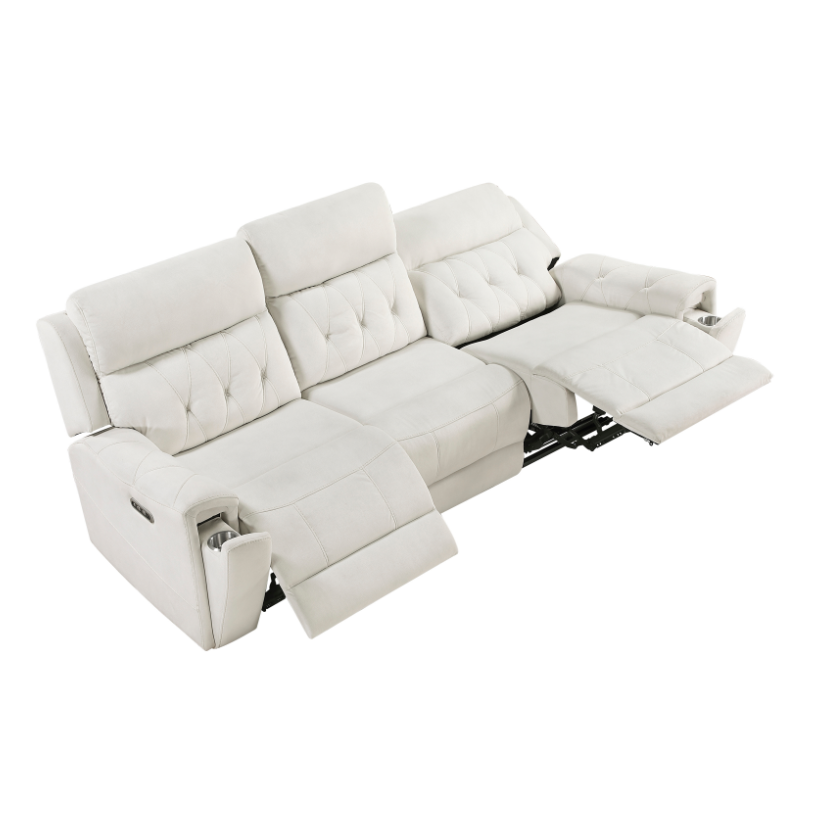 Homelegance Celeste Dual Power Reclining Sofa