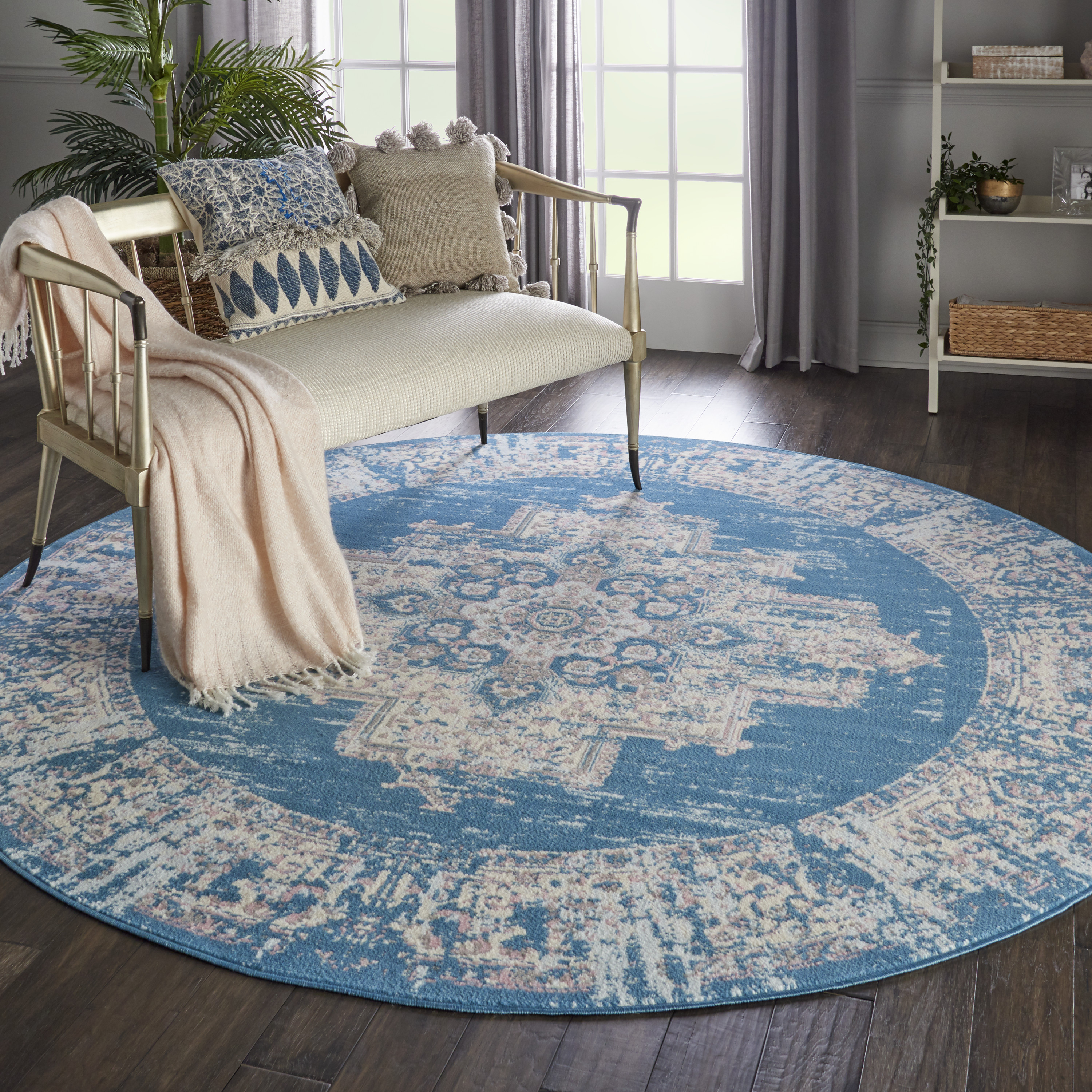 Nourison Grafix 8' Round  Rug