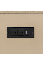 AC Outlets, USB-A and USB-C Ports