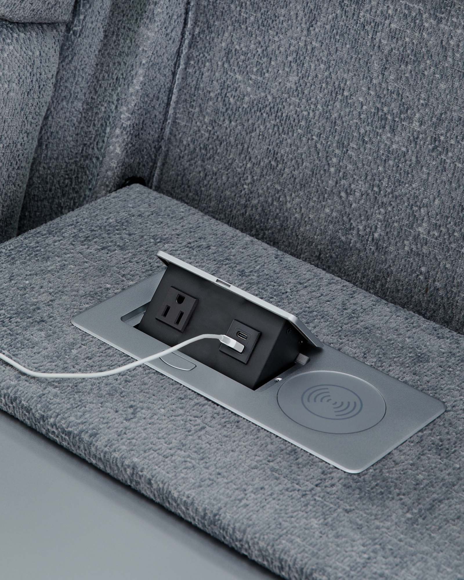 Signature Design by Ashley Studio Cave Pwr Rec Sofa With Adj Headrest