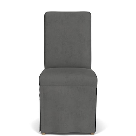 Upholstered Skirted Side Chair