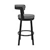 Armen Living Bryant Swivel Barstool