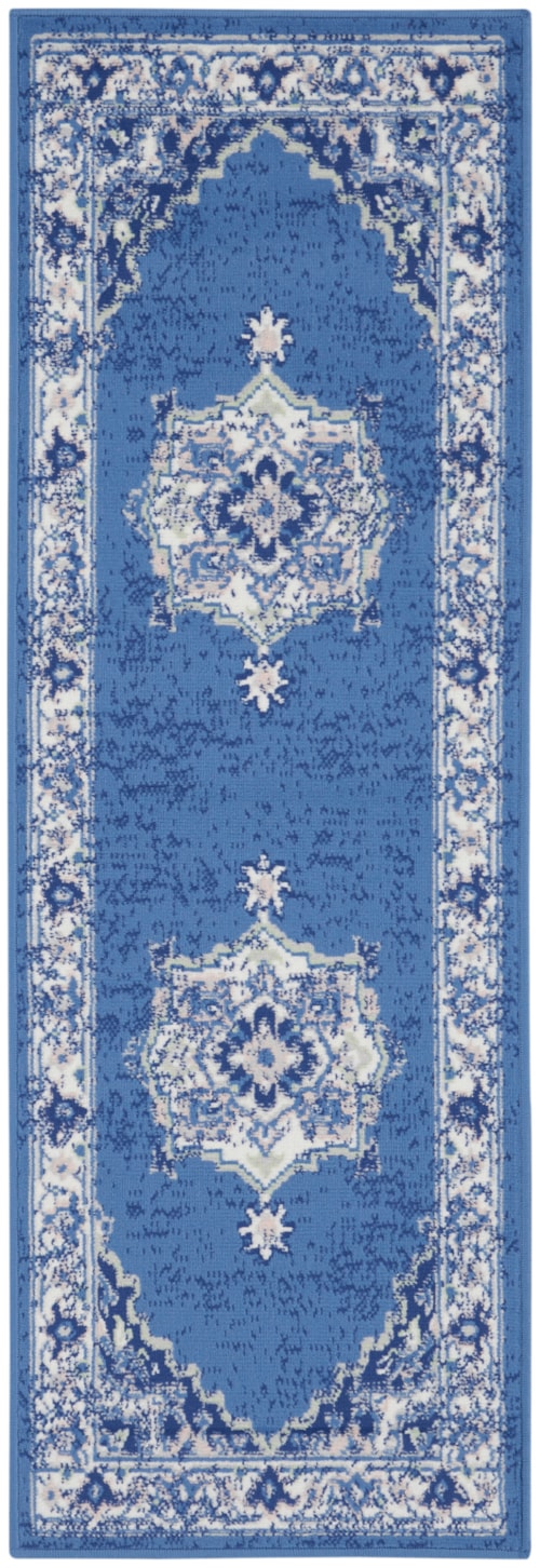 2' x 8' Navy Runner Rug