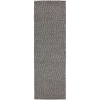 2'3" x 7'6" Pewter Runner Rug