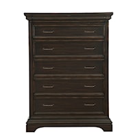 6 Drawer Chest with Felt-Lined Top Drawer