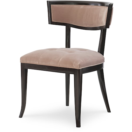 Curved Back Dining Chair