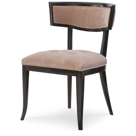 Curved Back Dining Chair