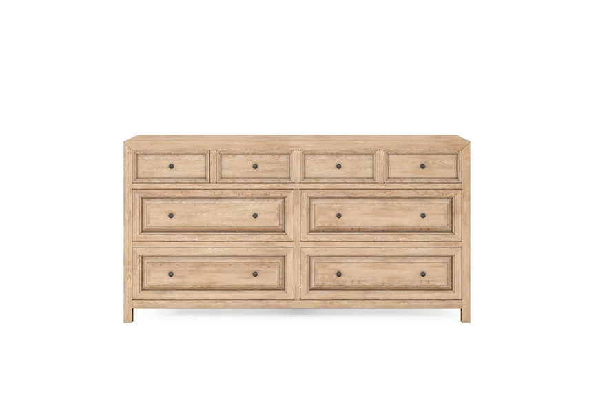 Post 8-Drawer Dresser by A.R.T. Furniture Inc at Howell Furniture