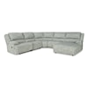 Signature Design McClelland 5-Piece Reclining Sectional with Chaise