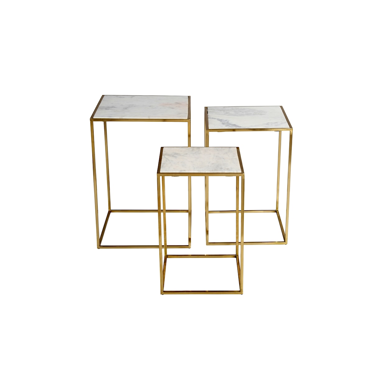 Jofran Global Archive Sorrento Nesting Table - Set of 3