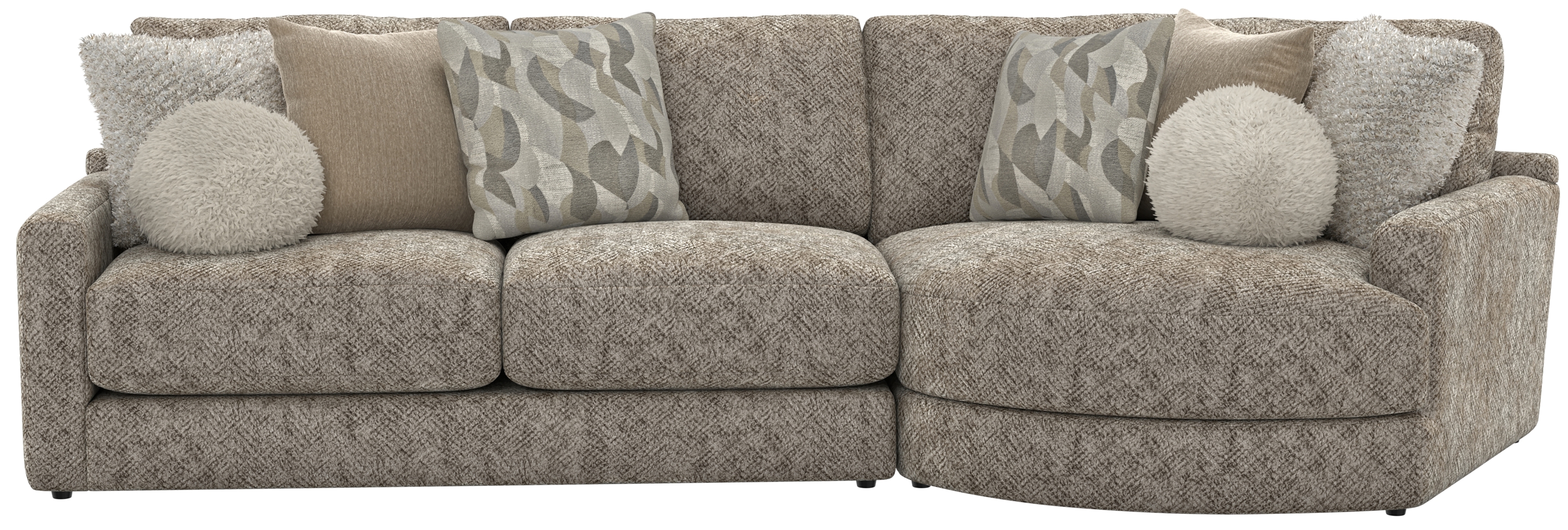 Jackson Furniture Turner 2-Piece Sectional Sofa with Piano Wedge