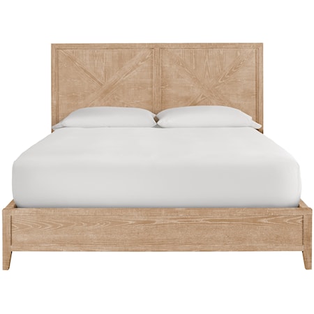 Farmhouse King Panel Bed