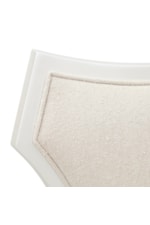 Michael Amini La Marisia Glam Upholstered Wing-Back Vanity Chair