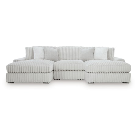 Sectional With Double Chaise