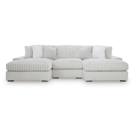 Sectional With Double Chaise