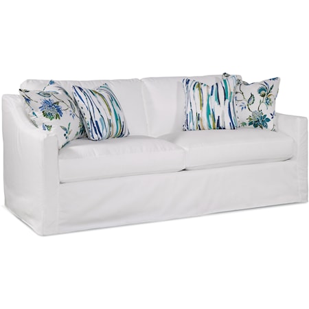Oliver 2 over 2 Sofa with Slipcover