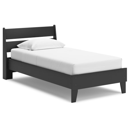 Twin Panel Platform Bed