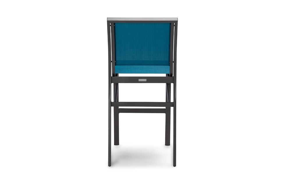 Stacking Bar-Height Armless Sling Cafe Chair