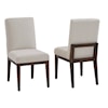 Artisan & Post Crafted Cherry Upholstered Side Dining Chair