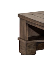 Libby Arrowcreek Rustic Contemporary Lift Top Cocktail Table