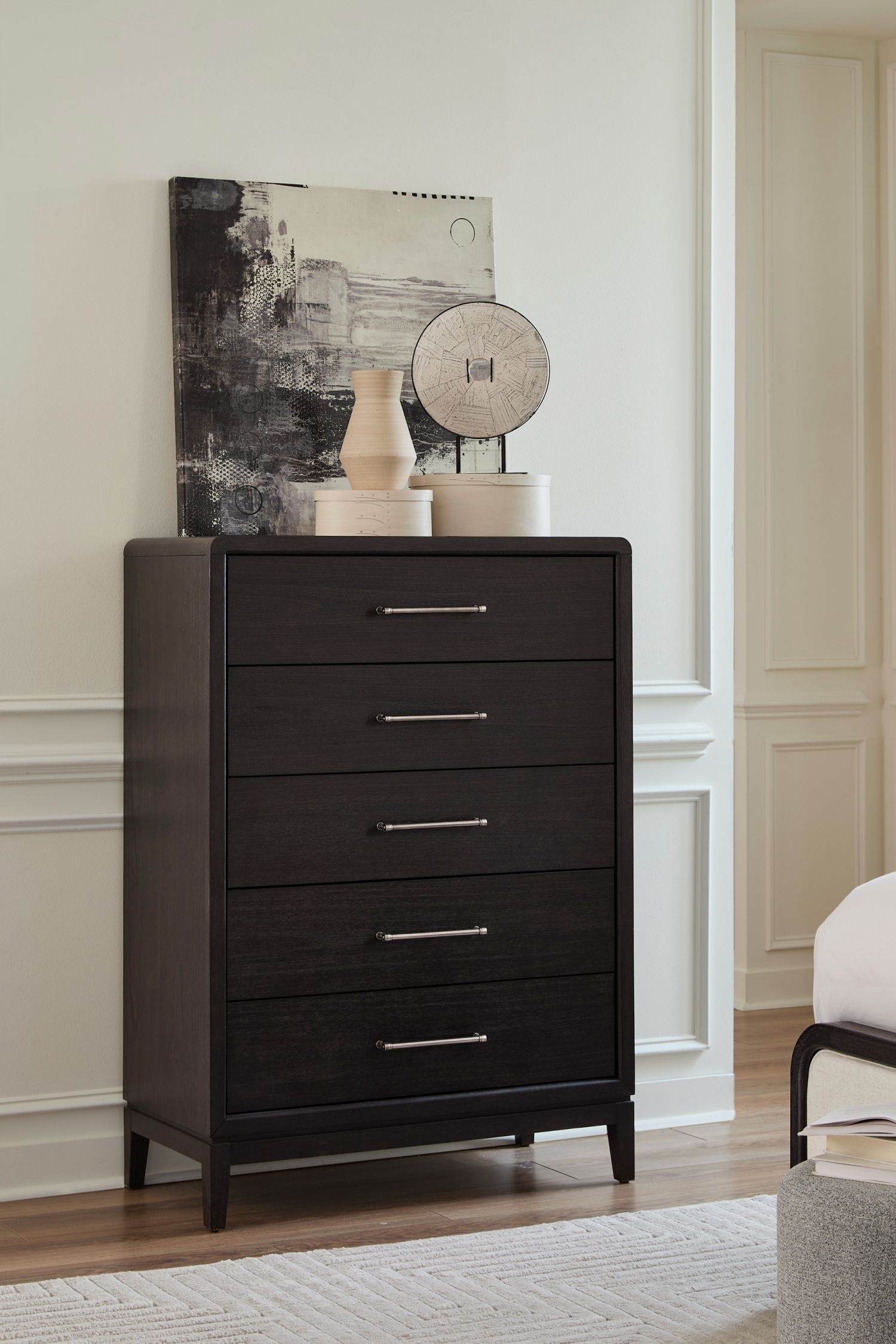 Five-Drawer Chest w/Jewelry Tray