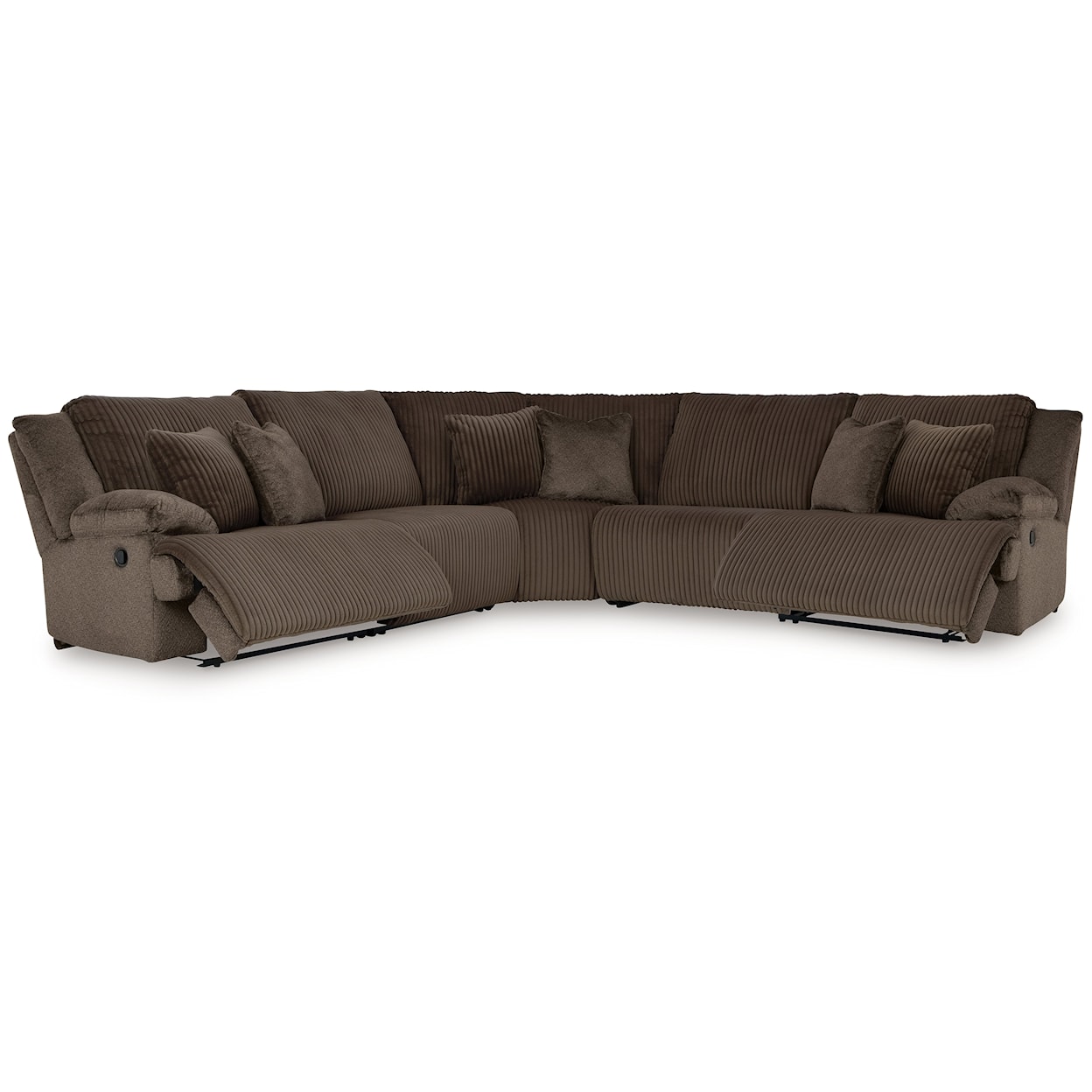 Signature Design by Ashley Top Tier 5-Piece Reclining Sectional