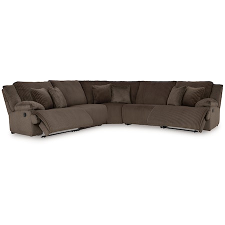 5-Piece Reclining Sectional