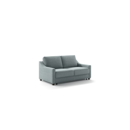 Slope-Arm Queen Sleeper Loveseat