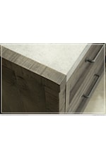 Uprooted Marble 2-Drawer Contemporary Nightstand