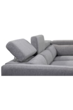 Steve Silver Isla Contemporary 4-Seat Power Reclining Sectional Sofa with Power Headrests and USB Ports