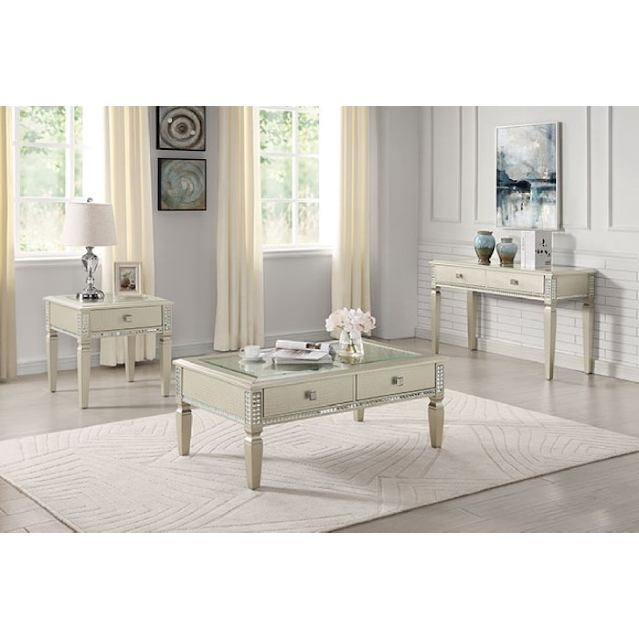 Furniture of America - FOA Adina Sofa Table