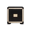 Global Furniture Rivera Two-Tone 2-Drawer Nightstand