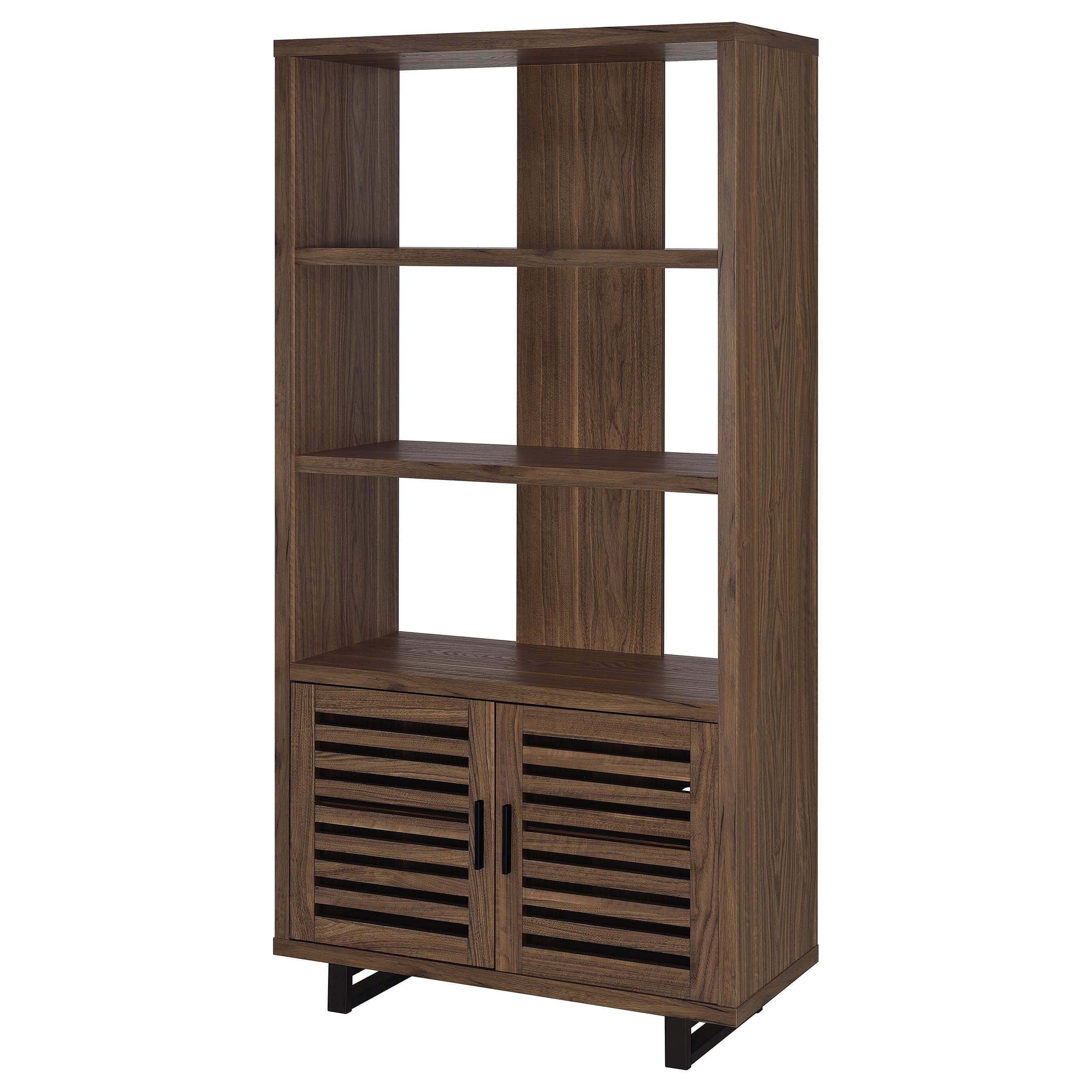 Coaster Maddox 3-shelf Cabinet Bookcase