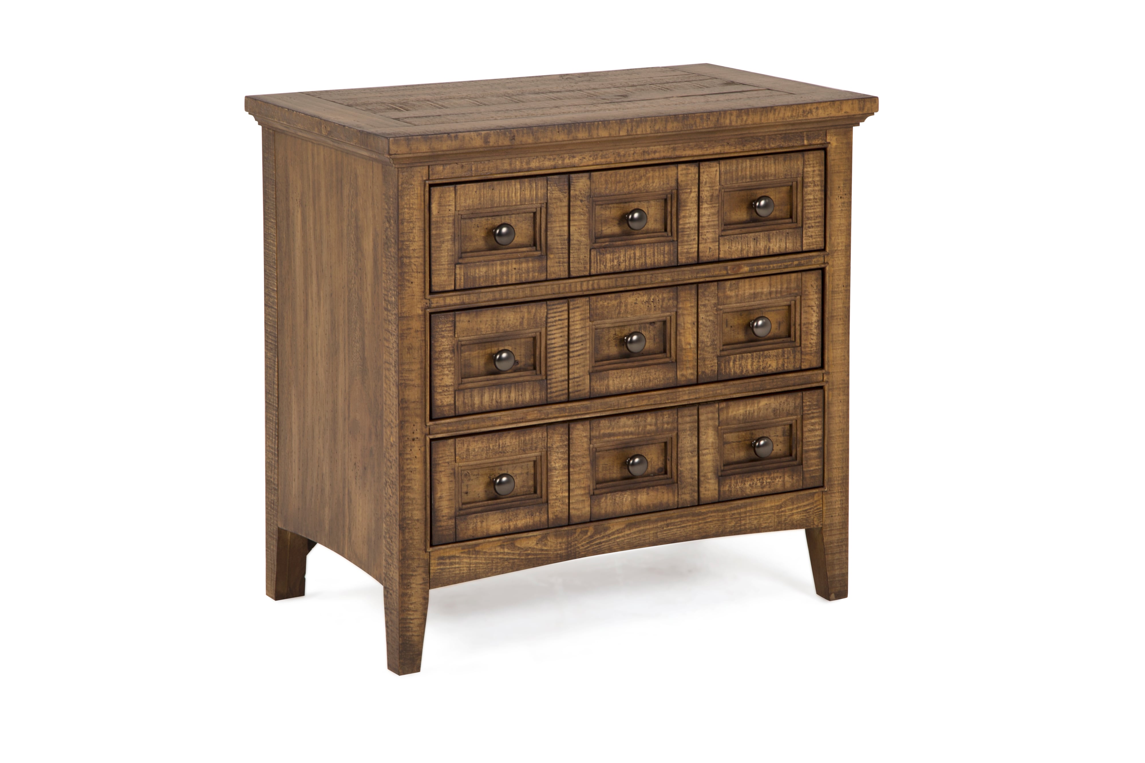 Sharon Bay Creek 3-Drawer Nightstand