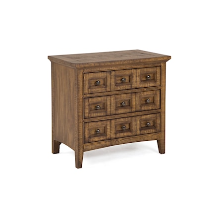 3-Drawer Nightstand