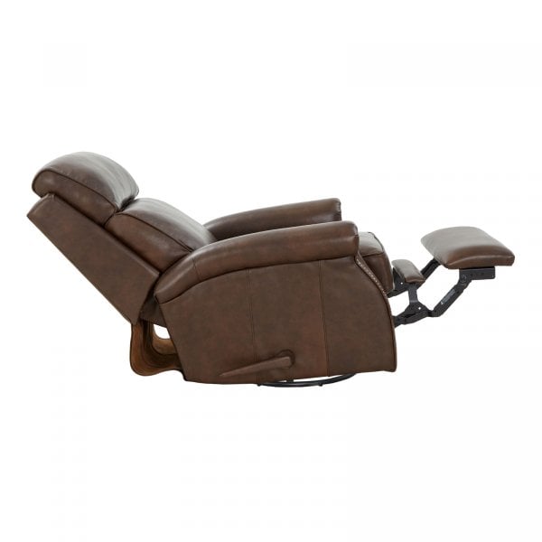 Barcalounger Crews Swivel Glider Manual Recliner