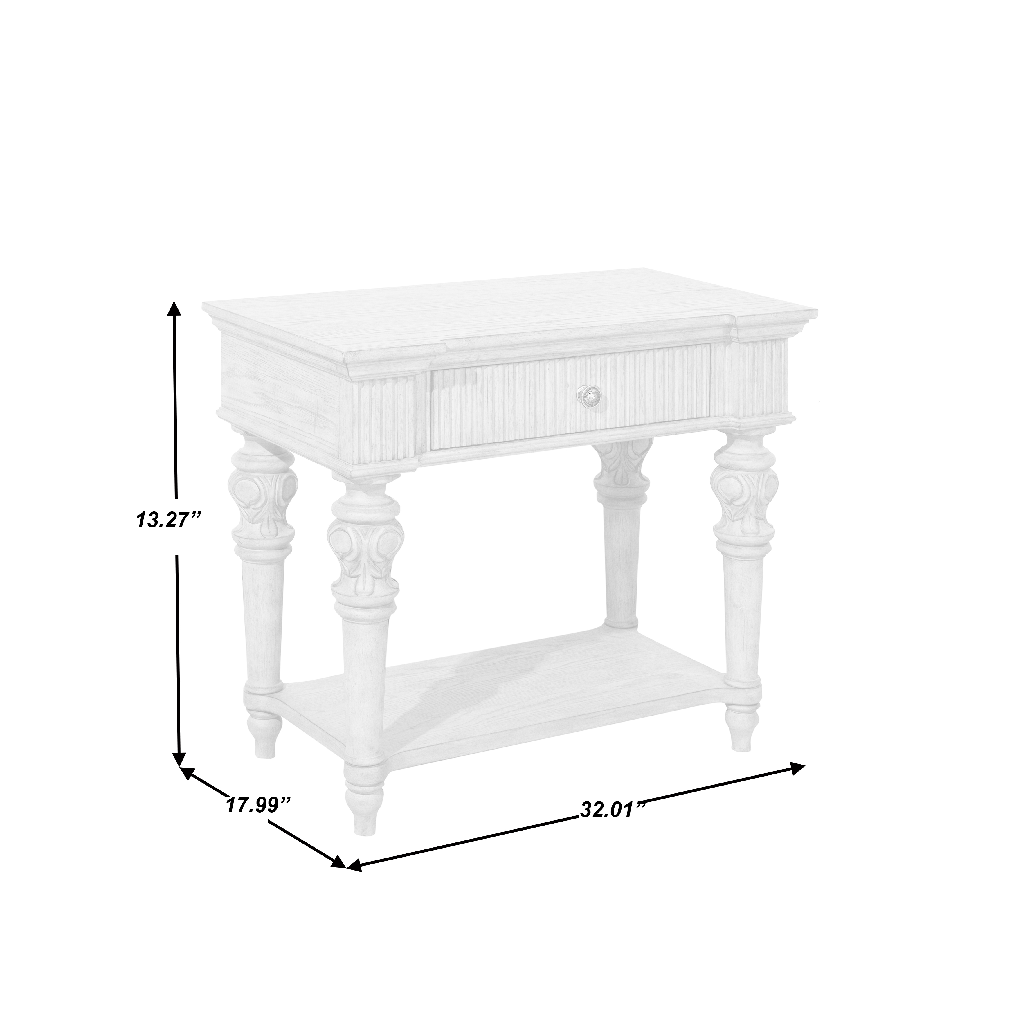 Pulaski Furniture Kingsbury Open Nightstand