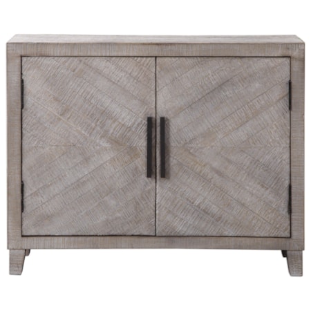 Adalind White Washed Accent Cabine