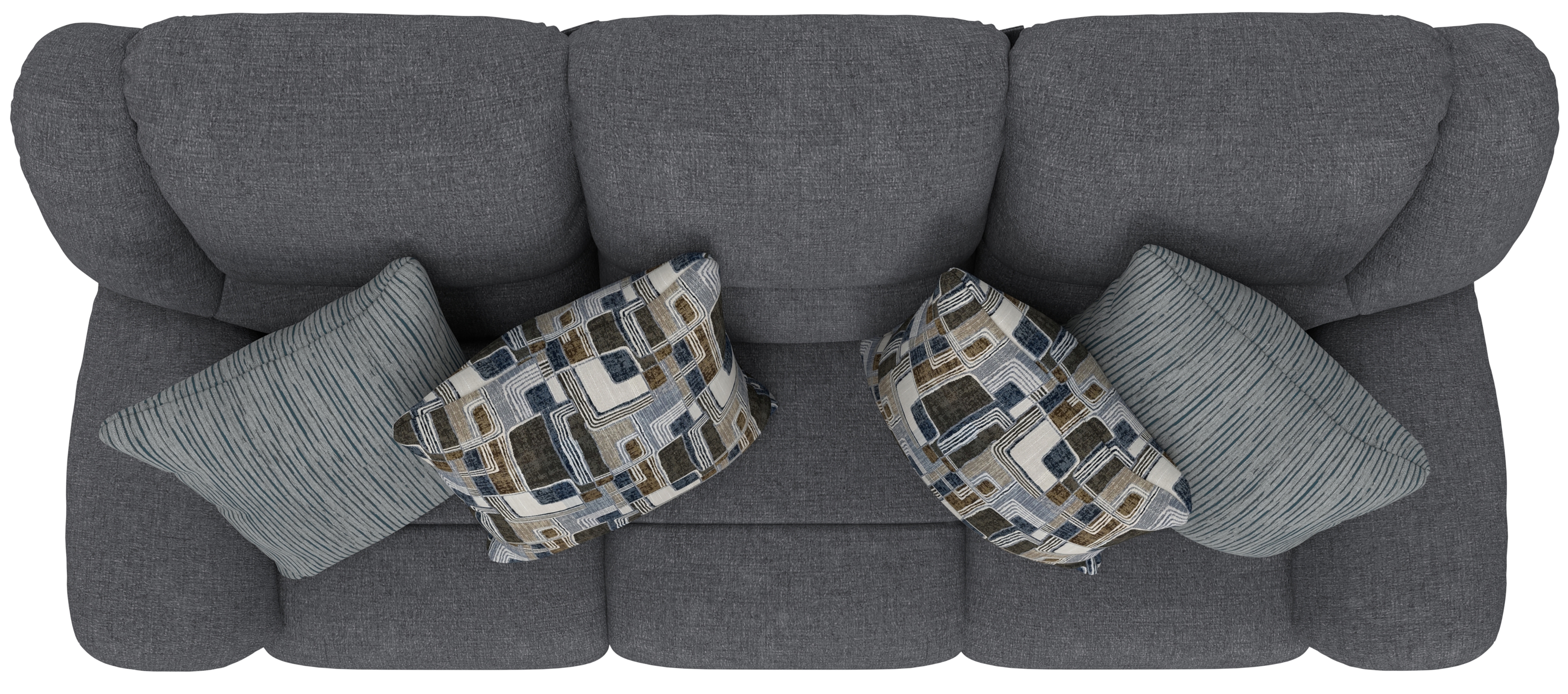 Catnapper Trifecta Manual Triple Reclining Sofa